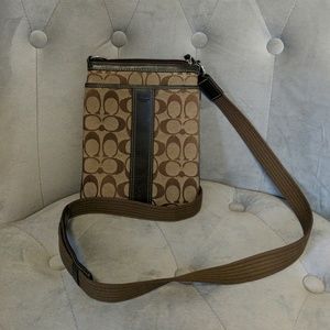 Coach signature swing bag